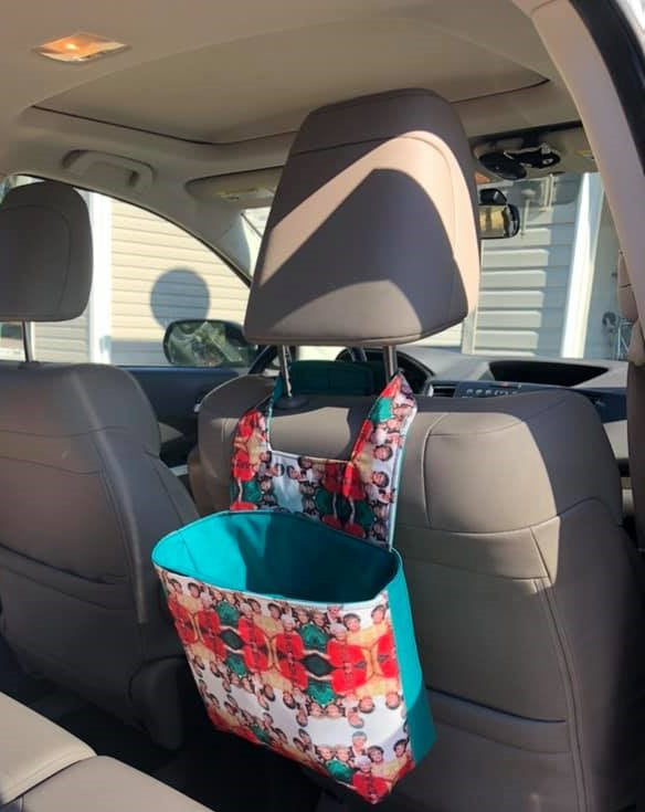 Car Headrest Bag