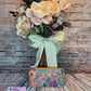 Slimline Portuguese Cork Wallet Tropic Floral