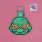 Teenage Mutant Ninja Turtles Inspired Bag Tag