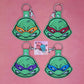 Teenage Mutant Ninja Turtles Inspired Bag Tag