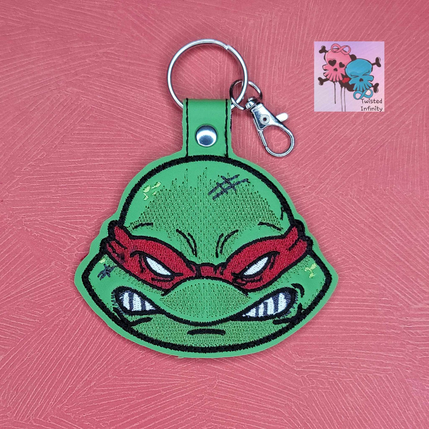 Teenage Mutant Ninja Turtles Inspired Bag Tag