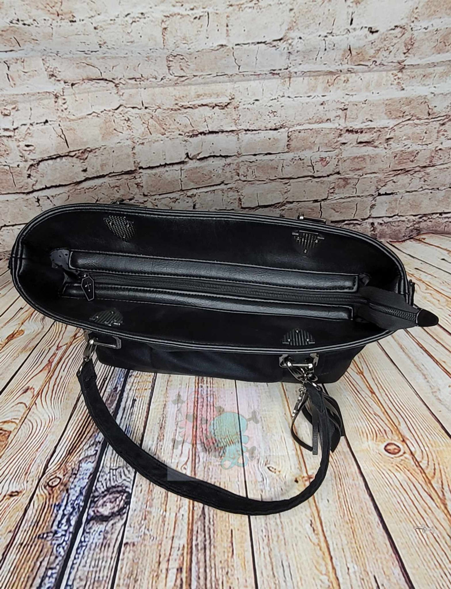 Black on Black Cheryl Concealed Carry Handbag