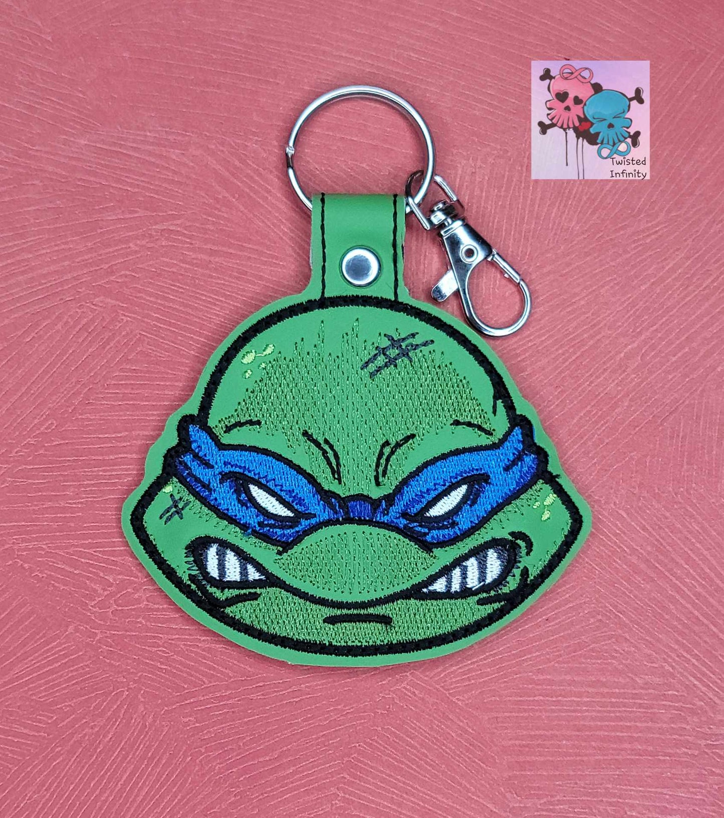 Teenage Mutant Ninja Turtles Inspired Bag Tag