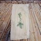 Word Art Christmas  Embroidered Flour Sack Towels