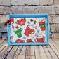 Christmas Mug Rug Trays