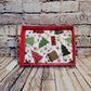 Christmas Mug Rug Trays