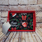 Christmas Mug Rug Trays