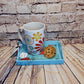 Christmas Mug Rug Trays