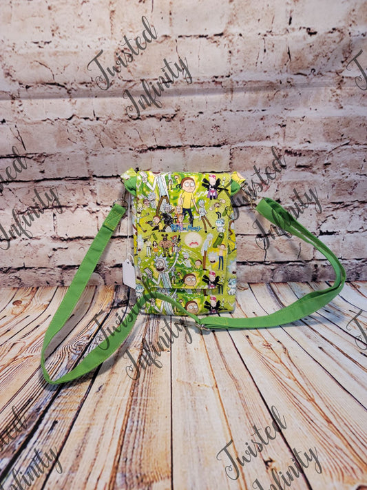 Fabulous Sling Cross Body - Rick and Morty Theme